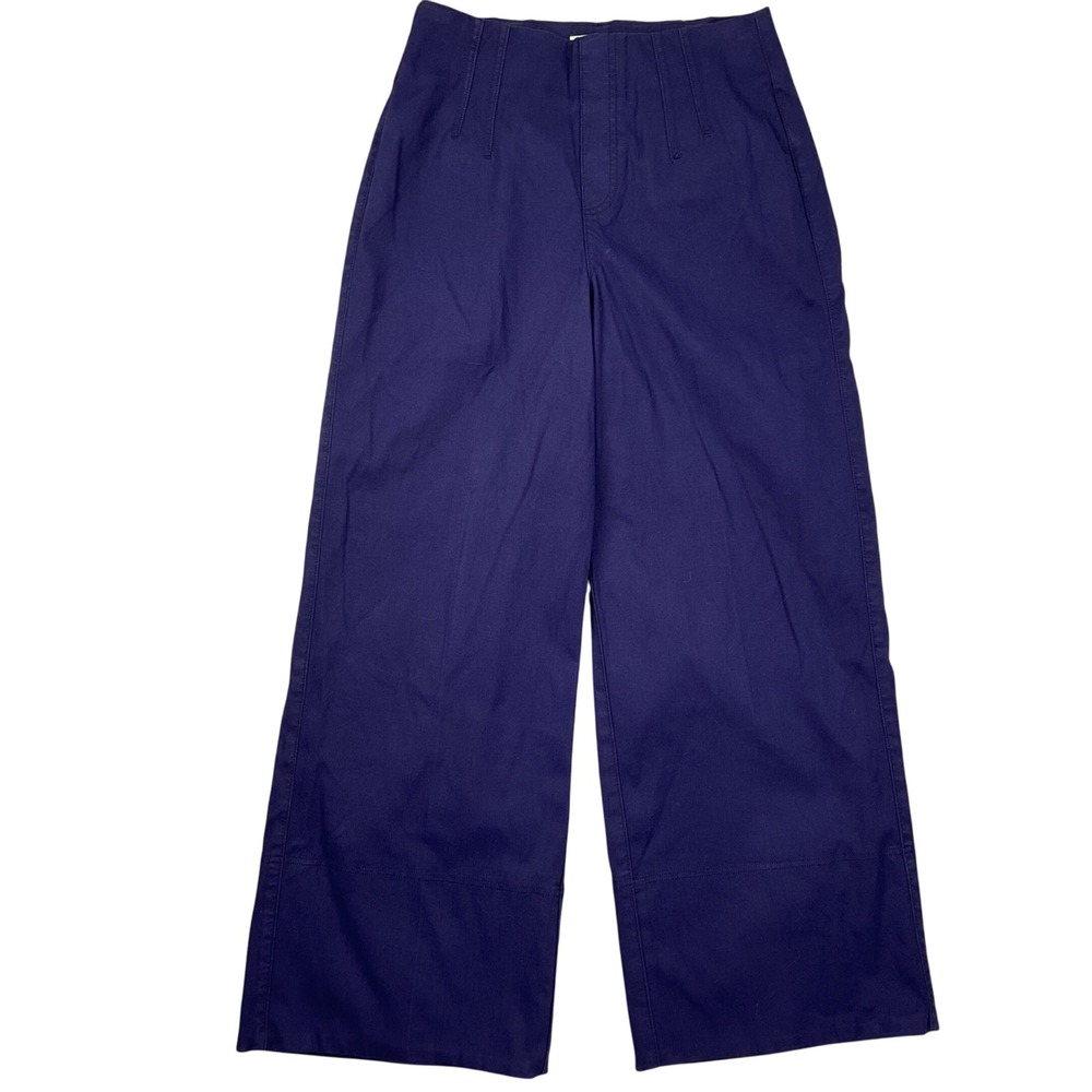 SPANX Wide Leg Pants in Deep Navy